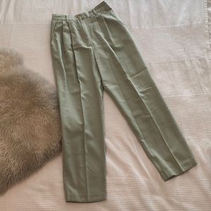 Vintage mint green trousers